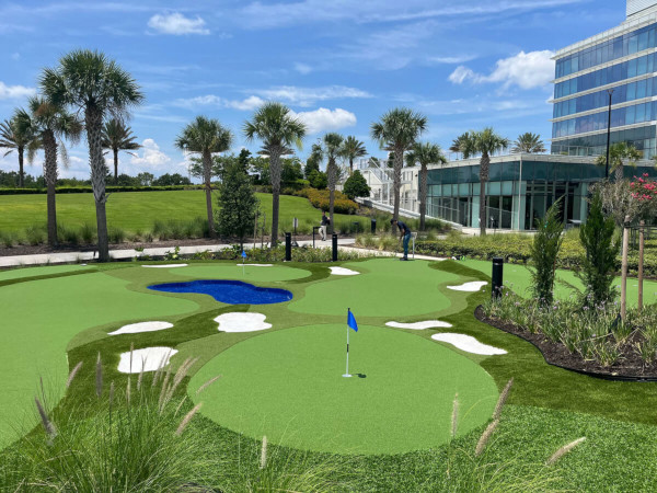 KPMG Florida Artificial Turf Putting Green